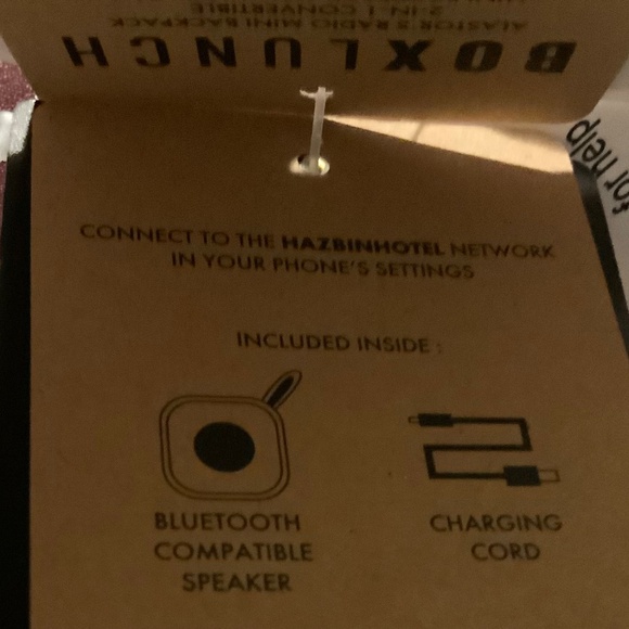 Hazbin Hotel Alastor's Radio Figural Mini Backpack In Hand - Picture 11 of 11